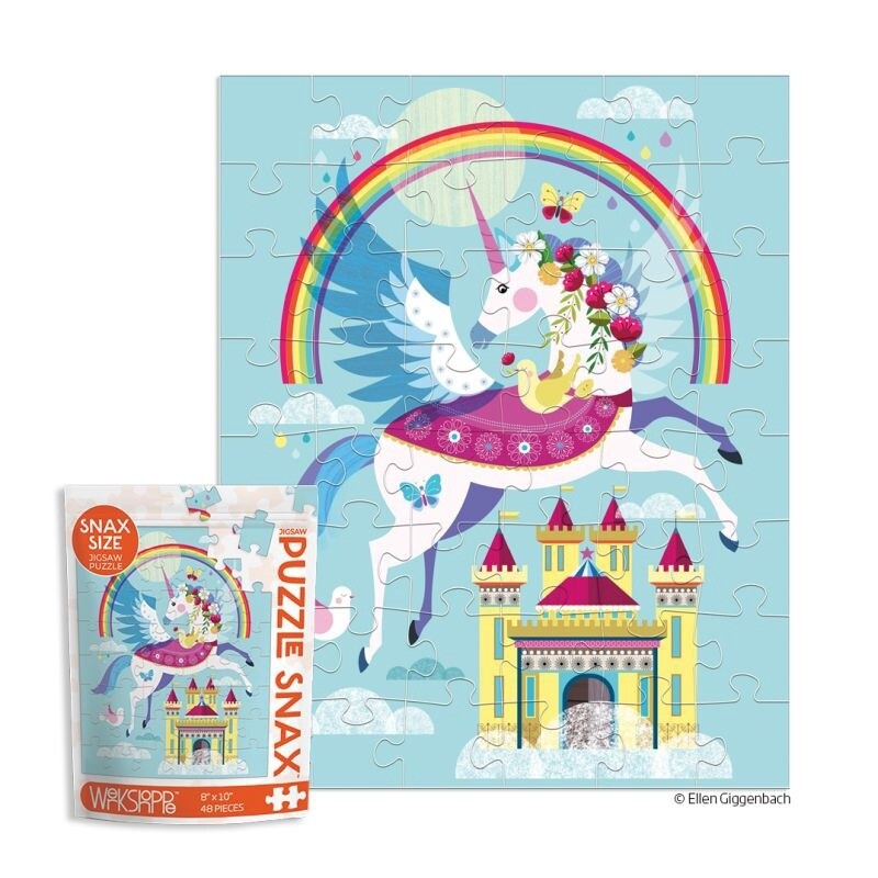 Rainbow Unicorn - 48 Piece Jigsaw Puzzle