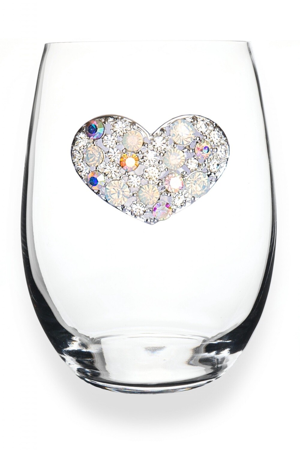 MULTI STONE HEART STEMLESS