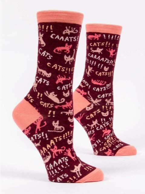 Cats! W-Crew Socks