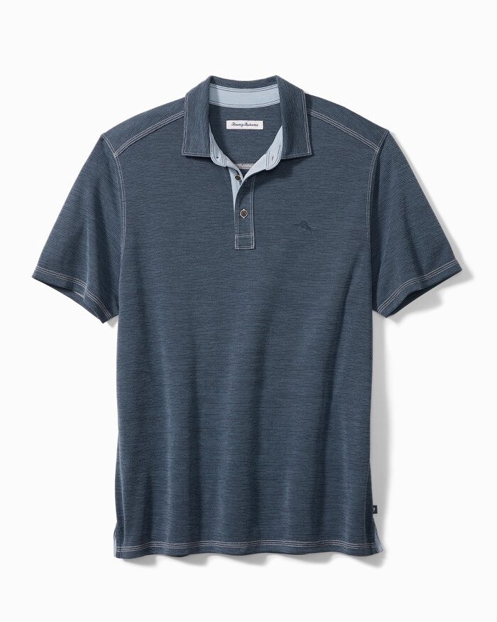 Paradiso Cove Polo, Size: Large, Colour: Caspian Sea