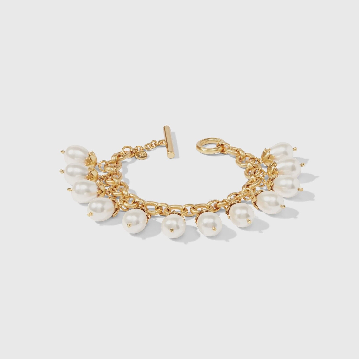 Flora Pearl Charm Bracelet