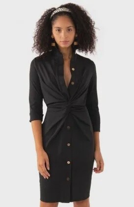 Twist &amp; Shout Dress - Solid