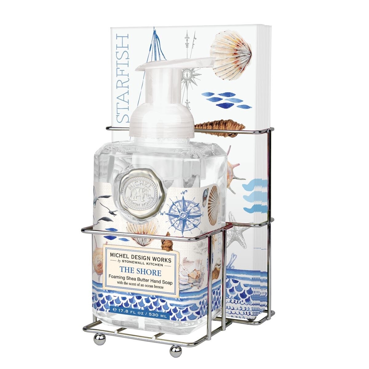 The Shore Foaming Hand Soap Napkin Set