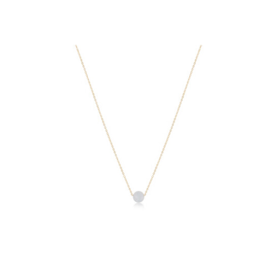 16&quot; Necklace Gold - Admire Aquamarine
