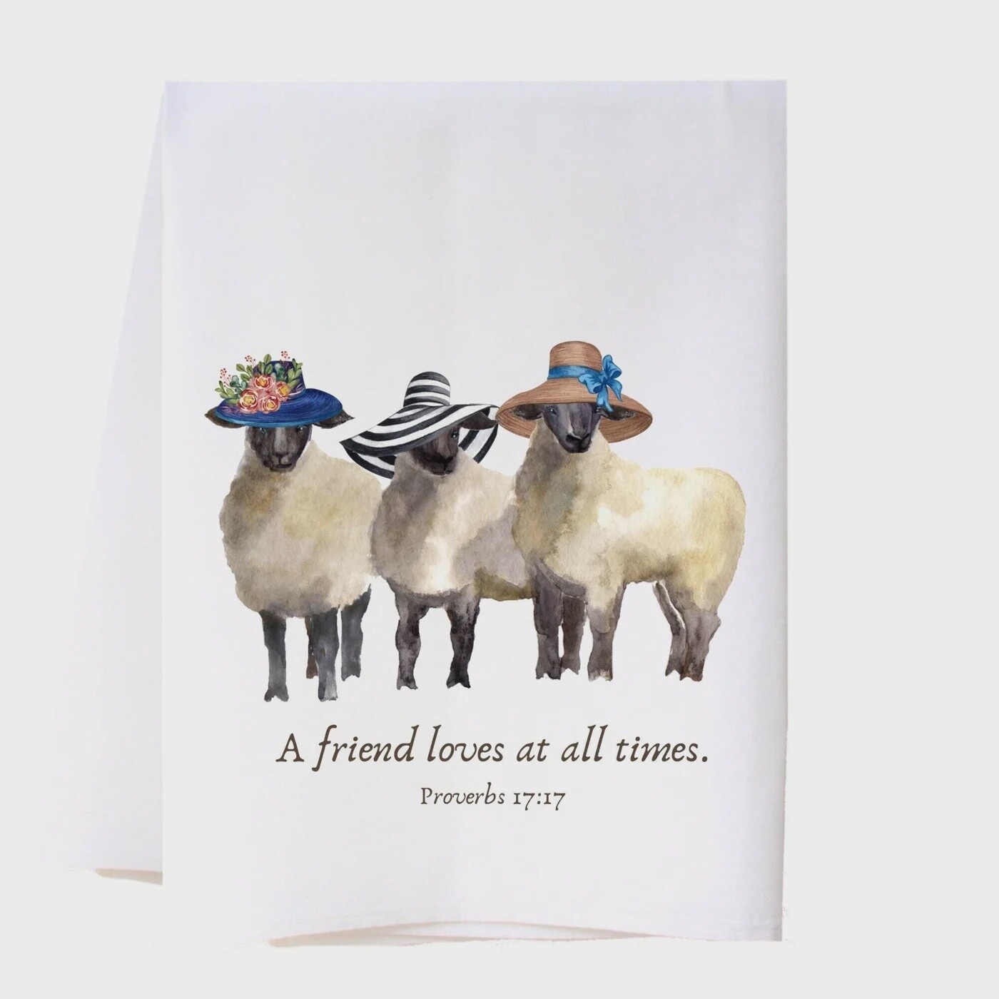 A Friend Loves Tea Towel