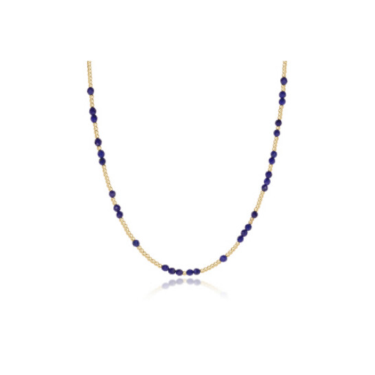 15&quot; Choker Hope Unwritten Gemstone - Lapis