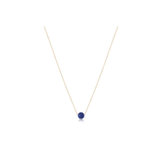 16&quot; Necklace Gold - Admire Lapis