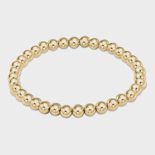 Classic Gold 5mm Bead Bracelet