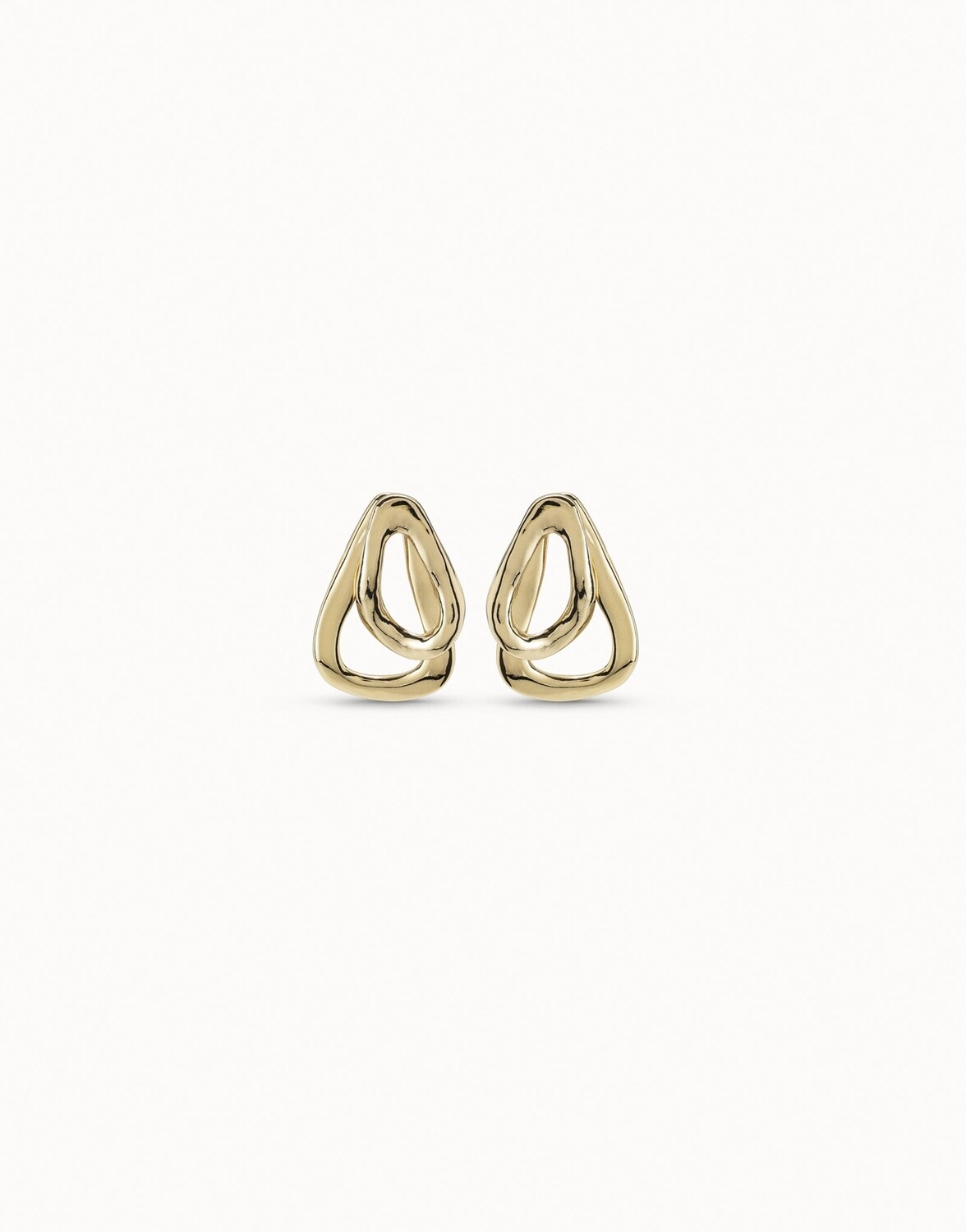 Connected Earrings, Colour: Gold
