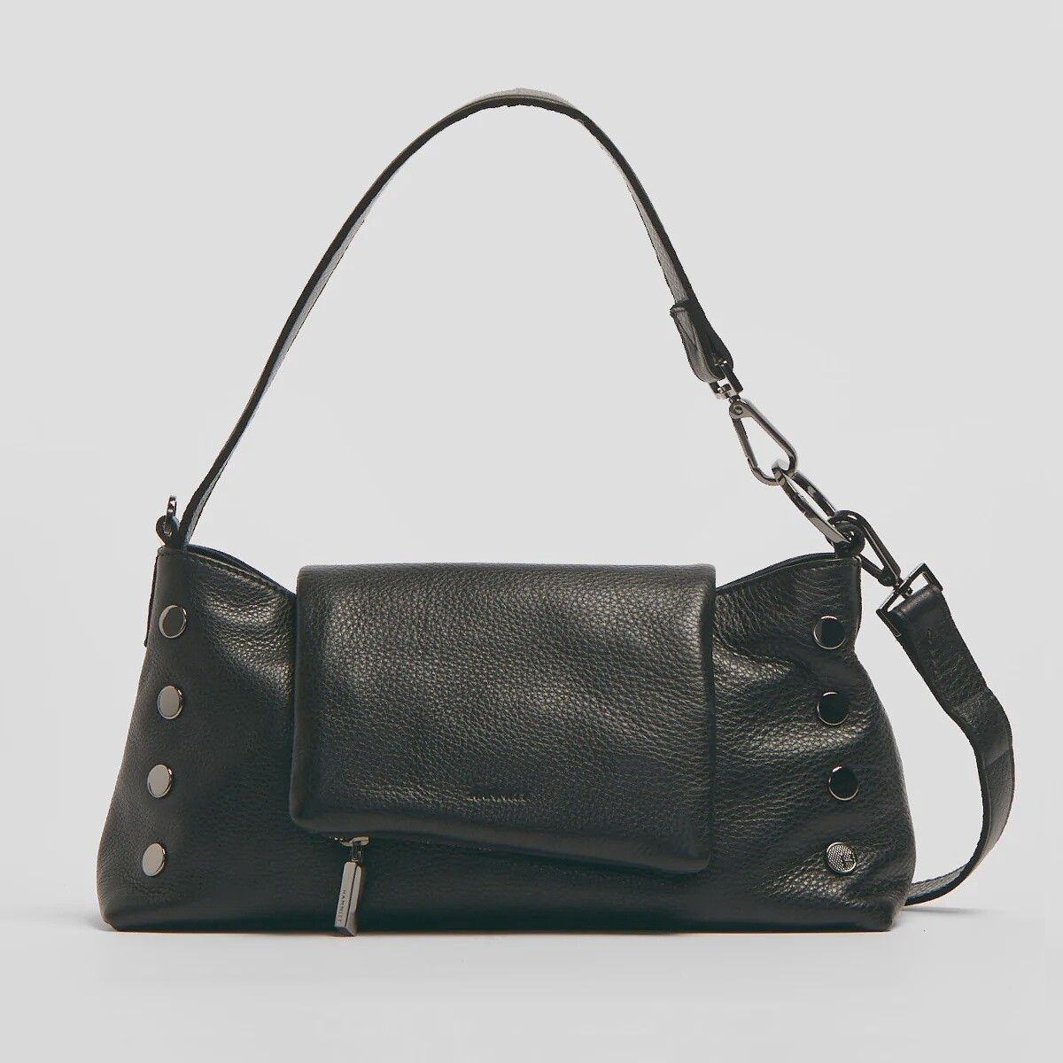 VIP Satchel - Black/Gunmetal