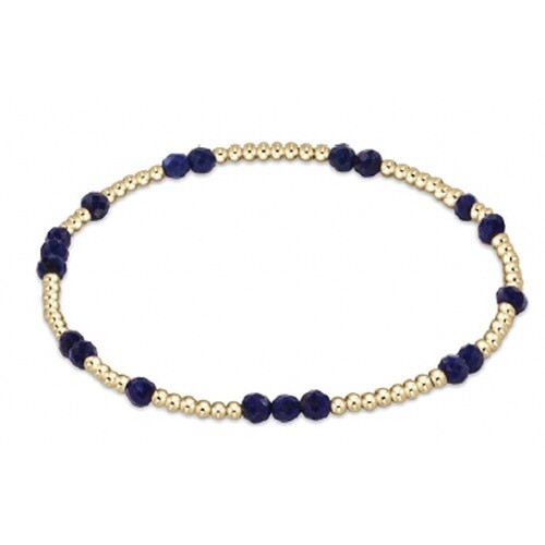 Hope Unwritten Gemstone Bracelet - Lapis