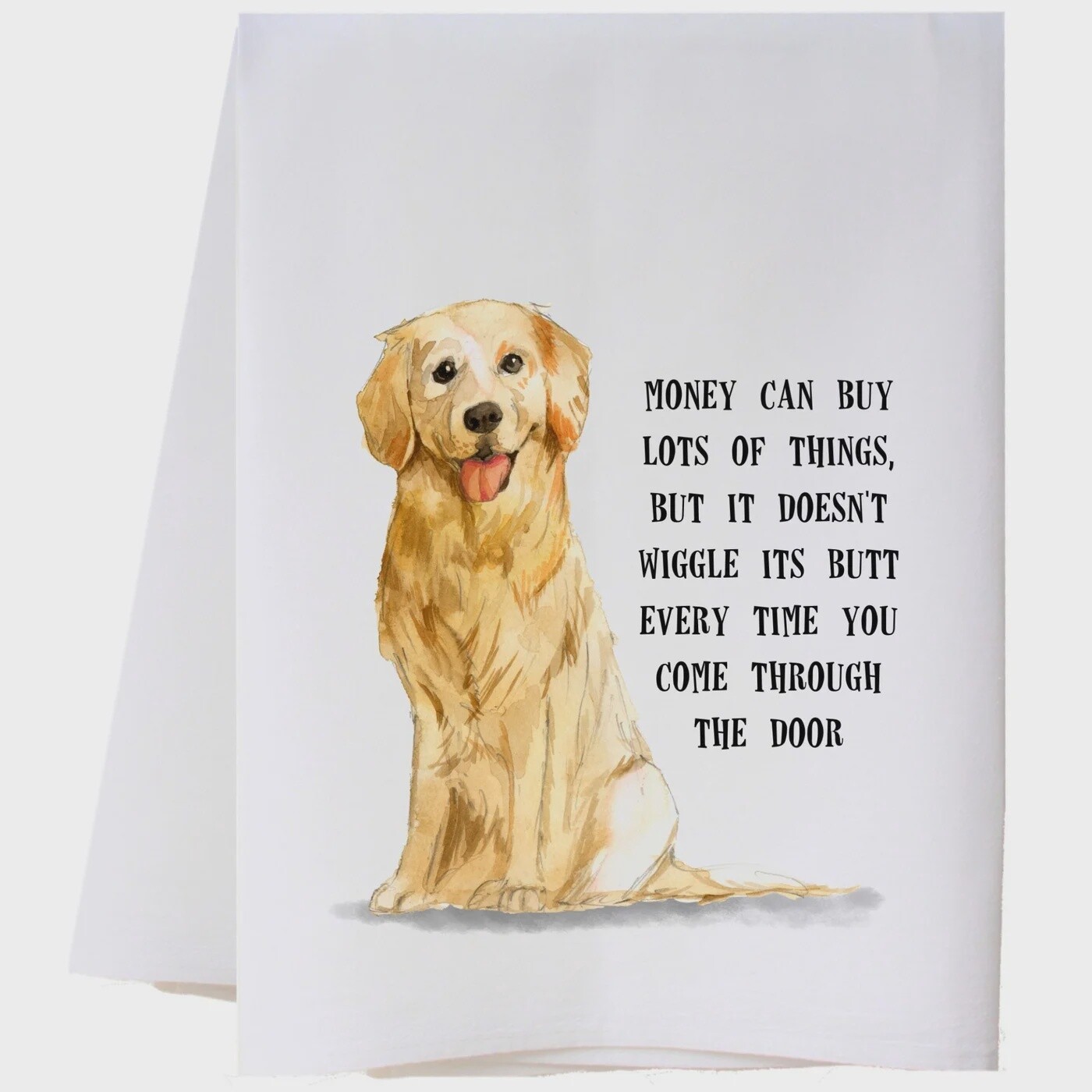 Come Through the Door Tea Towel