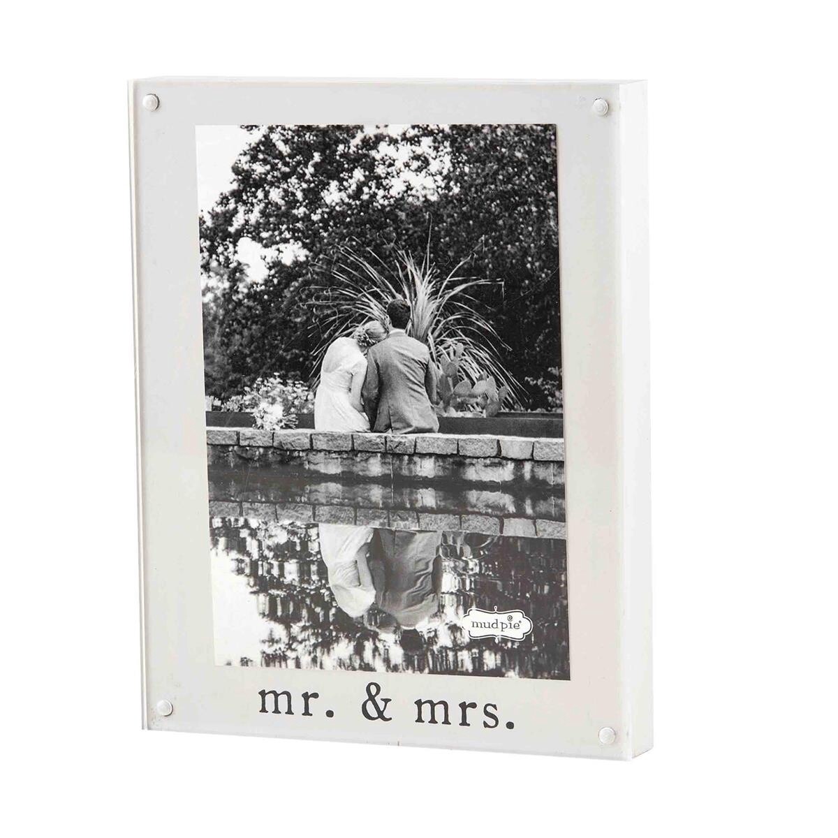 Mr and Mrs Acrylic Frame