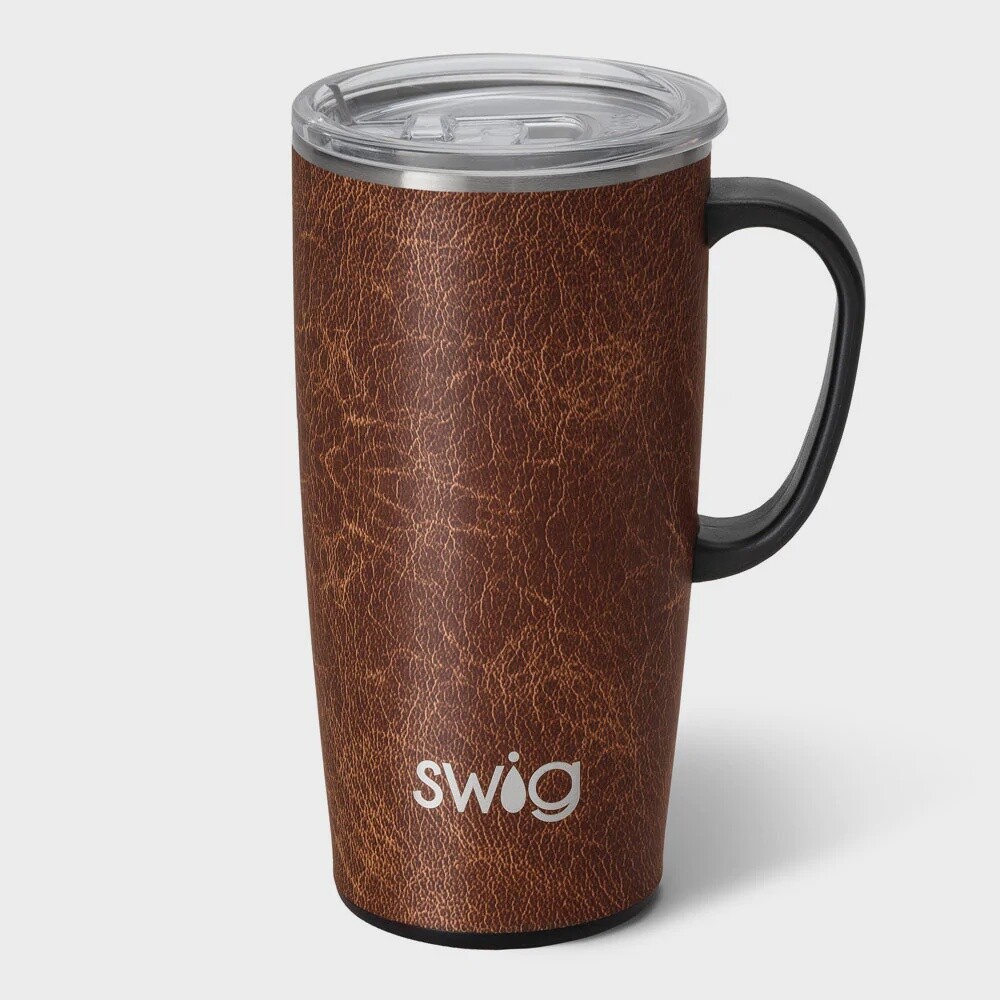 Leather Travel Mug (22oz)
