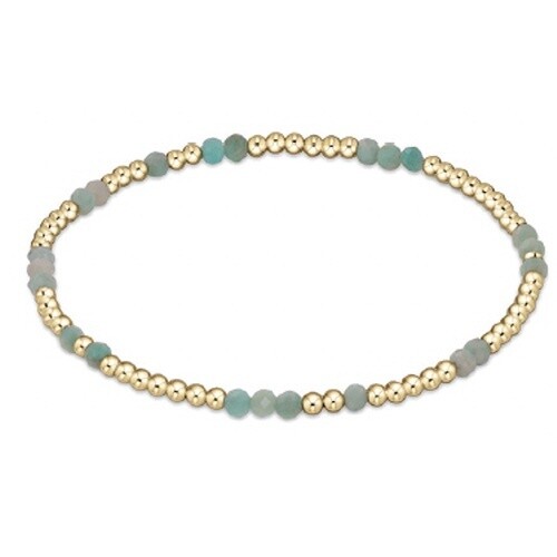 Hope Unwritten Gemstone Bracelet - Amazonite