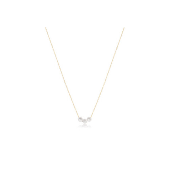 16&quot; Necklace Gold - Joy Pearl