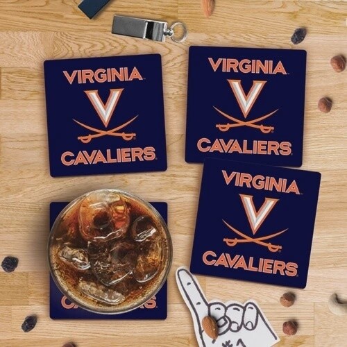 Virginia Cavaliers Color Logo Coaster