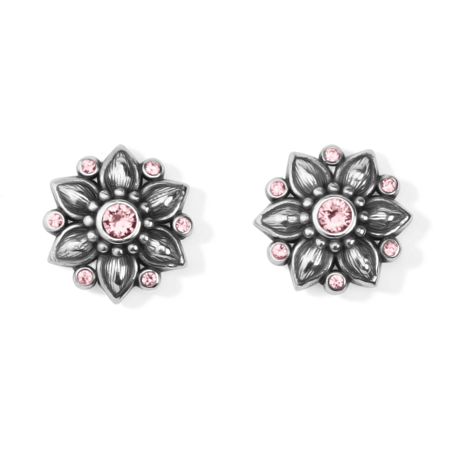 Cora Mini Post Earrings - Pink