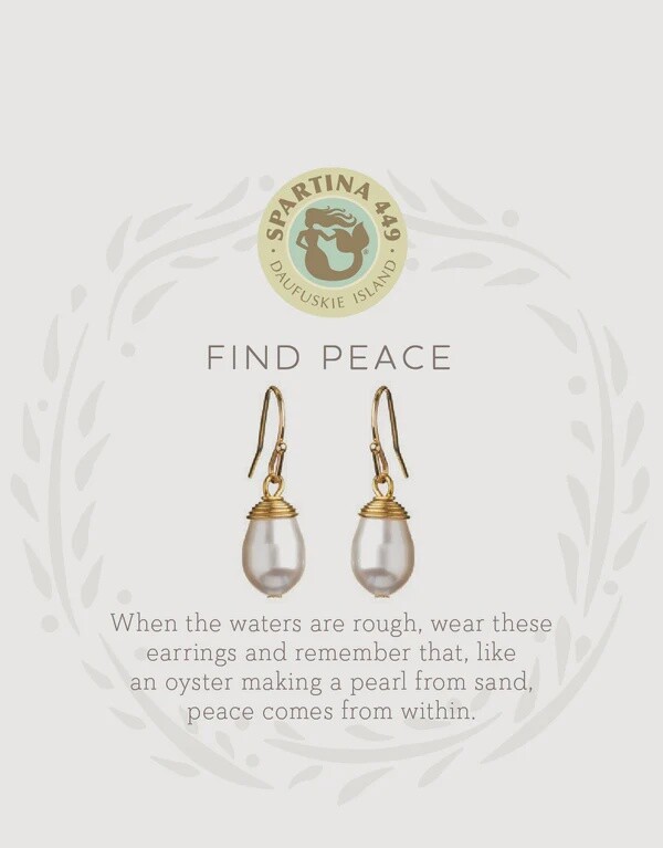 Sea La Vie Drop Earrings Find Peace