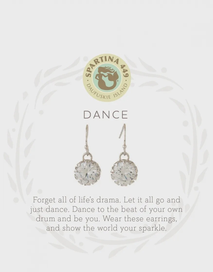 Sea La Vie Drop Earrings Dance/Gem SIL