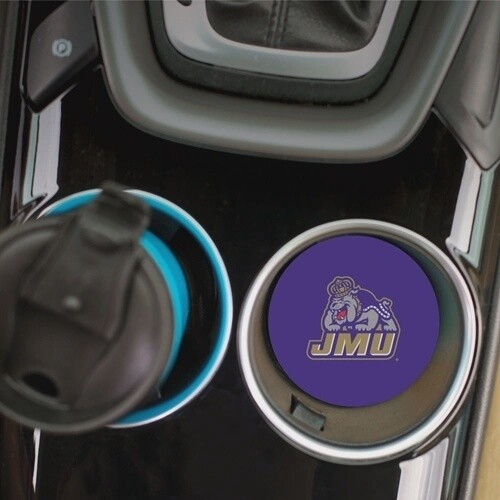 James Madison Dukes Car Coaster