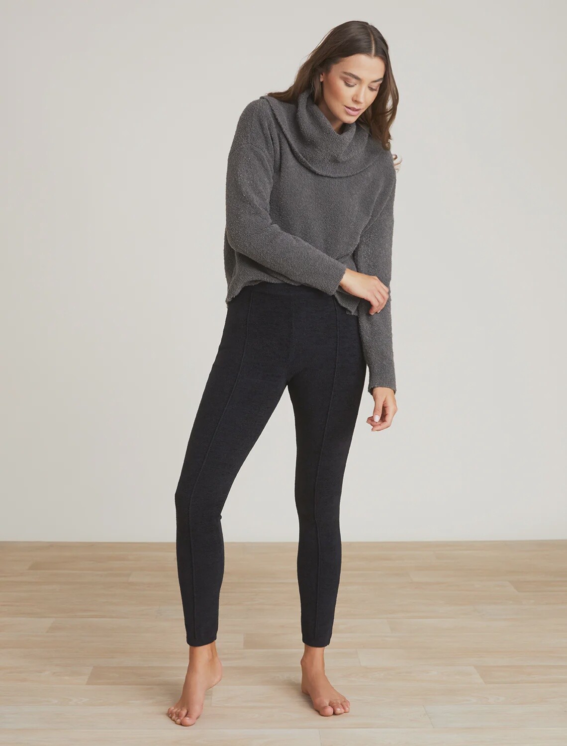 CozyChic Ultra Lite® Seamed Legging - Black