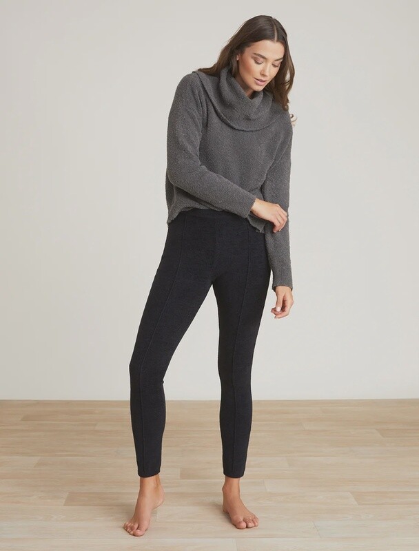 CozyChic Ultra Lite® Seamed Legging - Black
