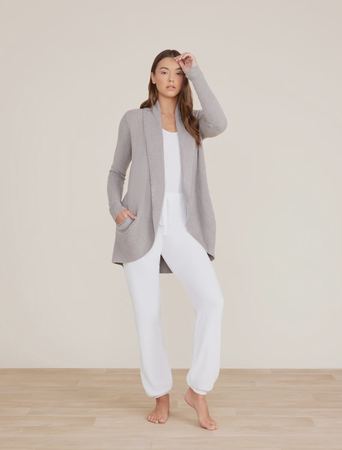 CozyChic Lite® Circle Cardi - Pewter