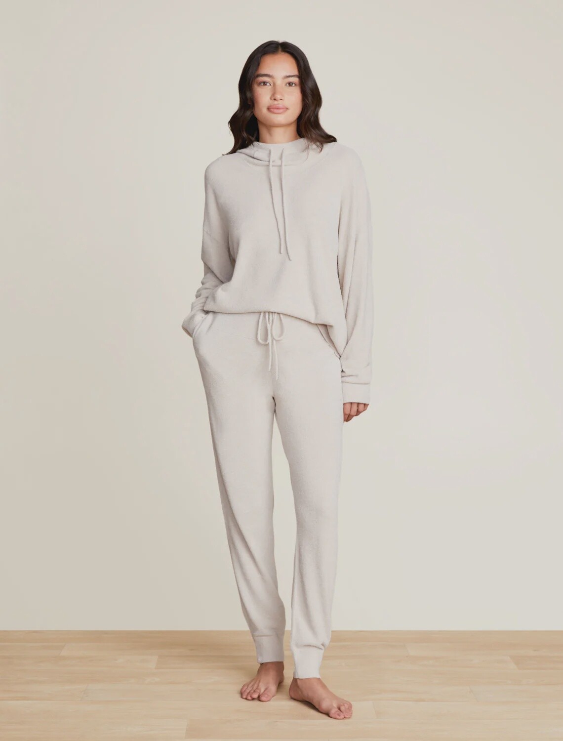 CozyChic Ultra Lite® Dropped Seam Jogger - Bisque
