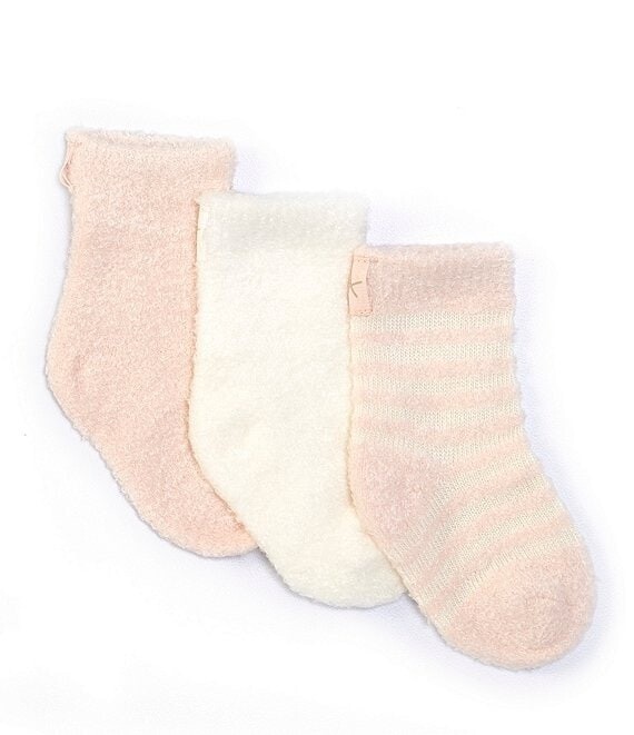 CozyChic Lite® Infant Sock Set - Pink Pearl