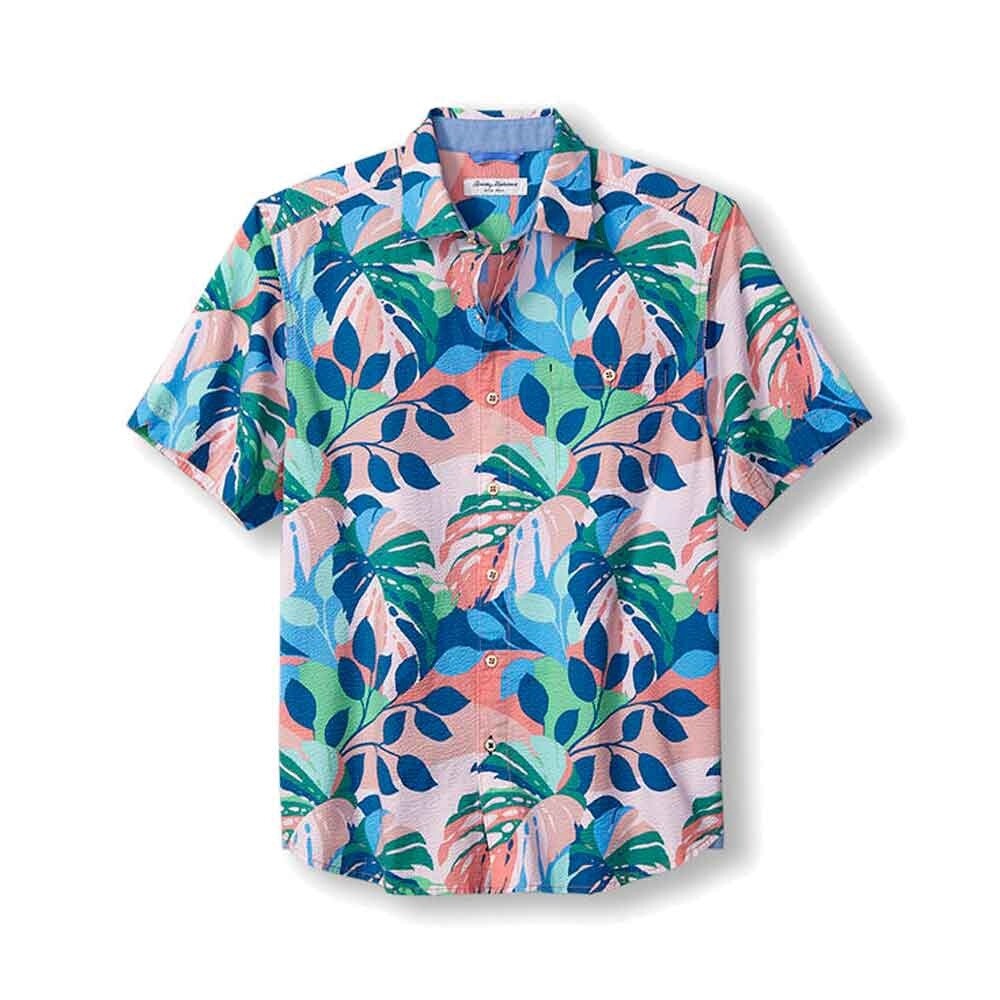 Nova Wave Beach Day Blooms Camp Shirt, Size: Medium