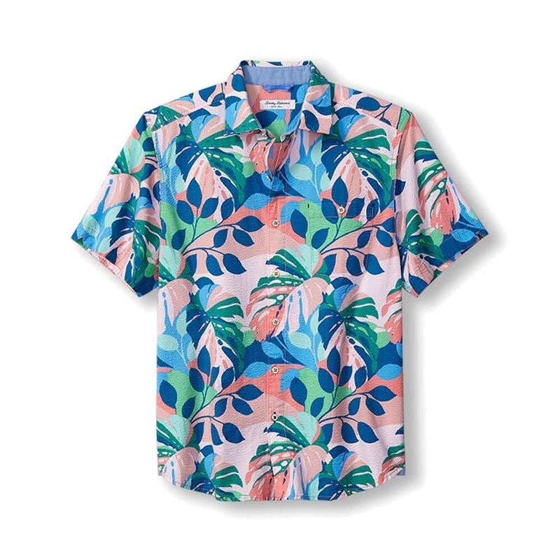 Nova Wave Beach Day Blooms Camp Shirt