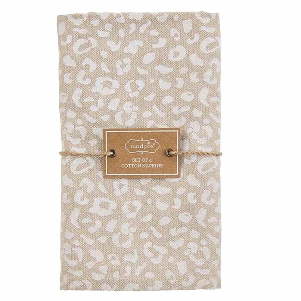 Cheetah Print Napkin Set