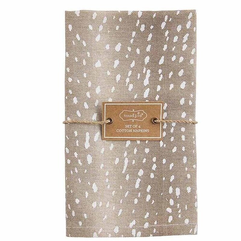 Fawn Print Napkin Set