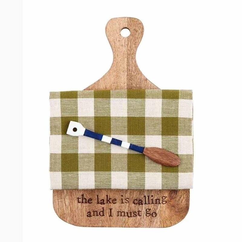 Lake Oar Serving Board Set