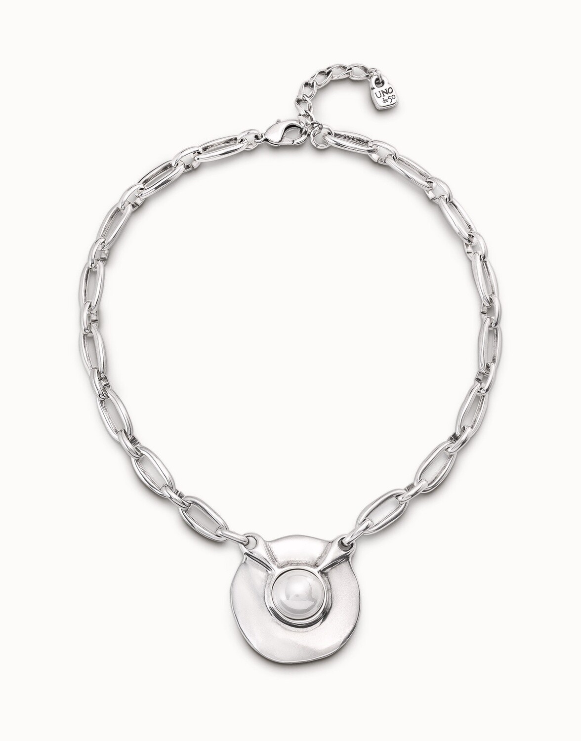 Ovni Necklace - Large Central Piece/Pearl