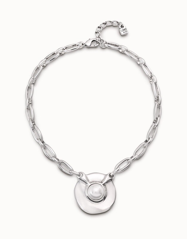 Ovni Necklace - Large Central Piece/Pearl