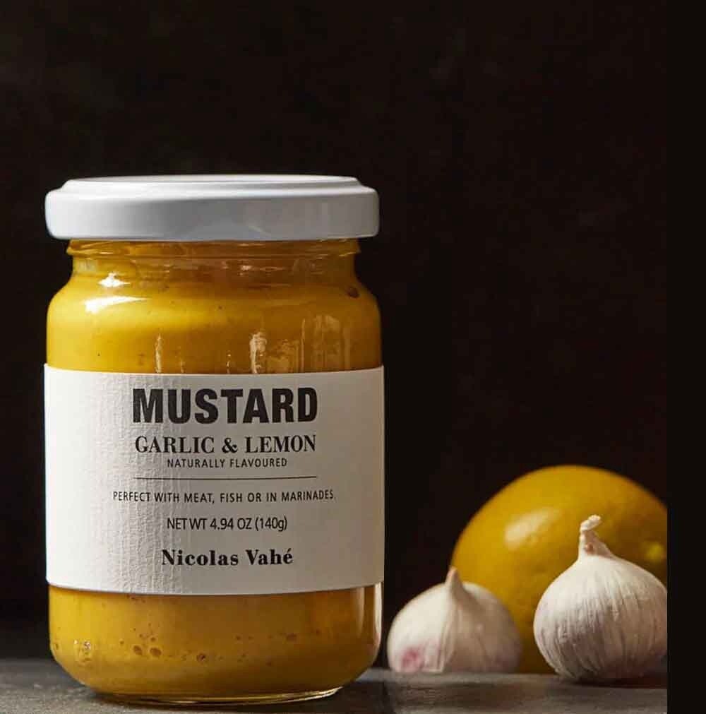 Mustard, Garlic &amp; Lemon