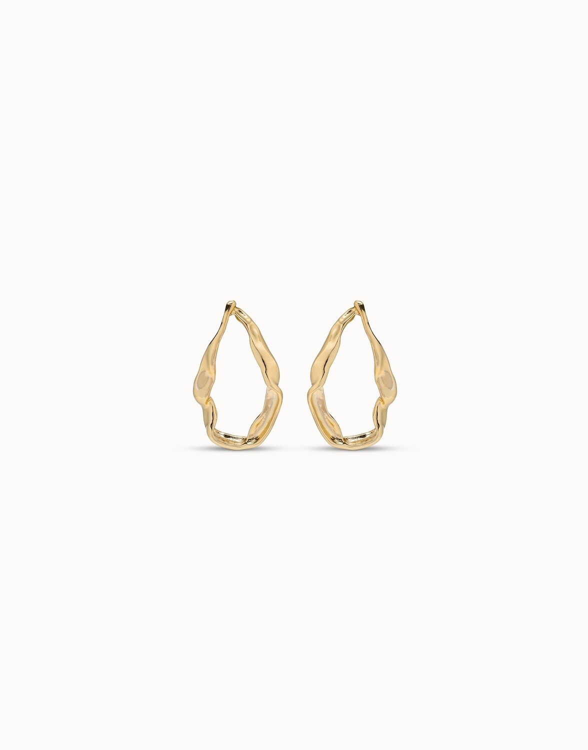 Tide Earrings, Colour: Gold