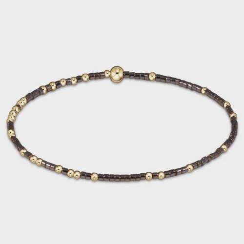 Hope Unwritten Bracelet - Metallic Gunmetal