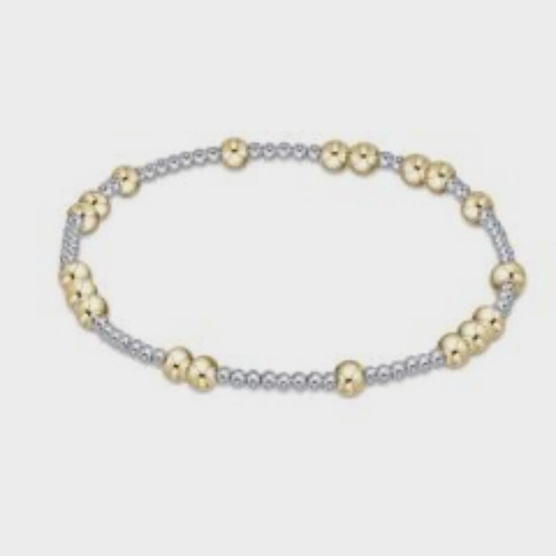 Hope Unwritten 5mm Bead Bracelet - Gold