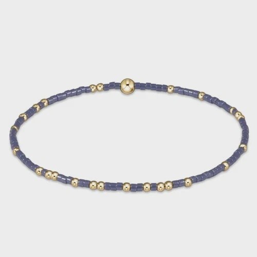 Hope Unwritten Bracelet - Slate Blue