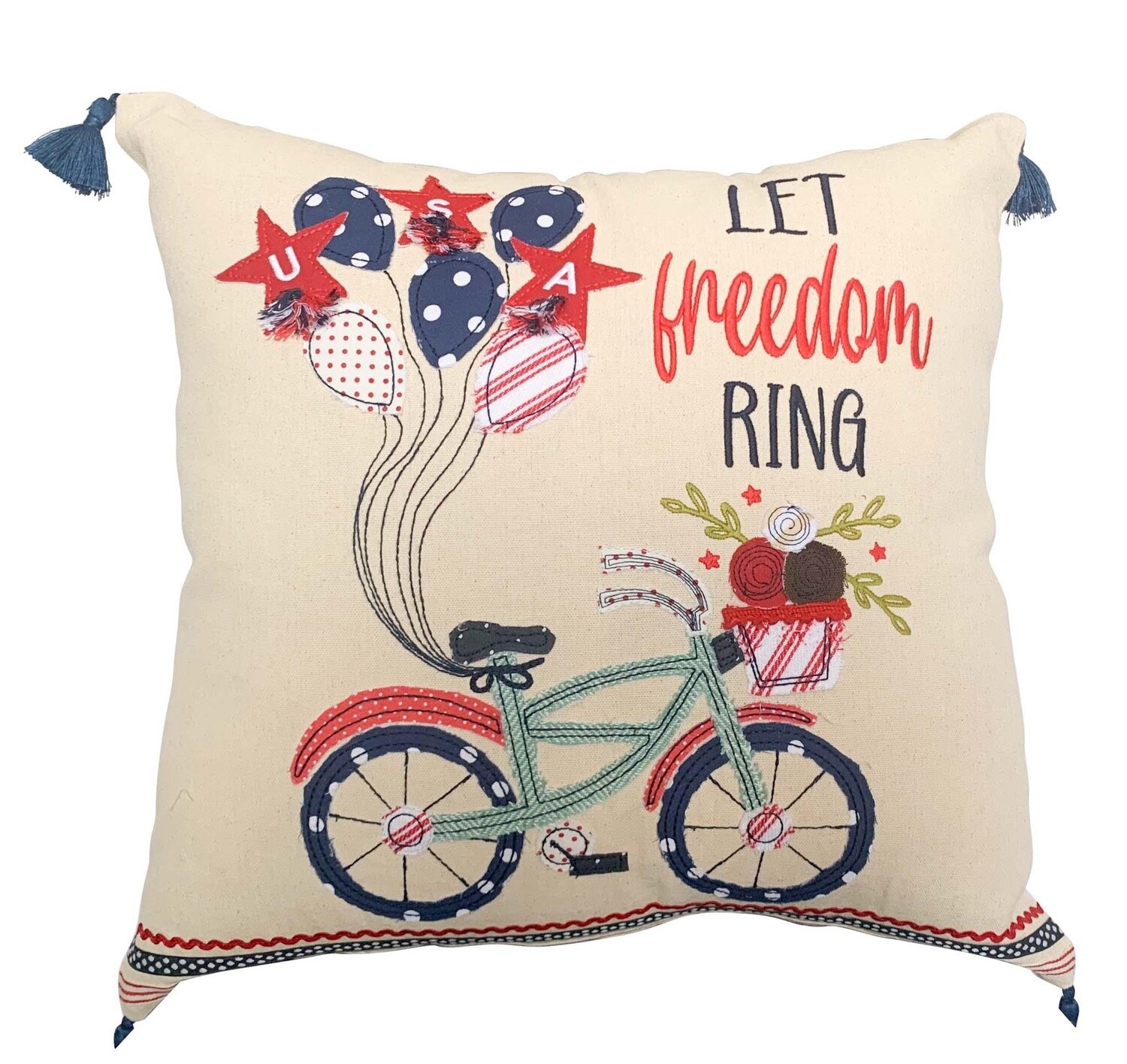 Let Freedom Ring Pillow