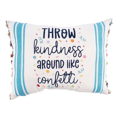Throw Kindness Confetti Pillow