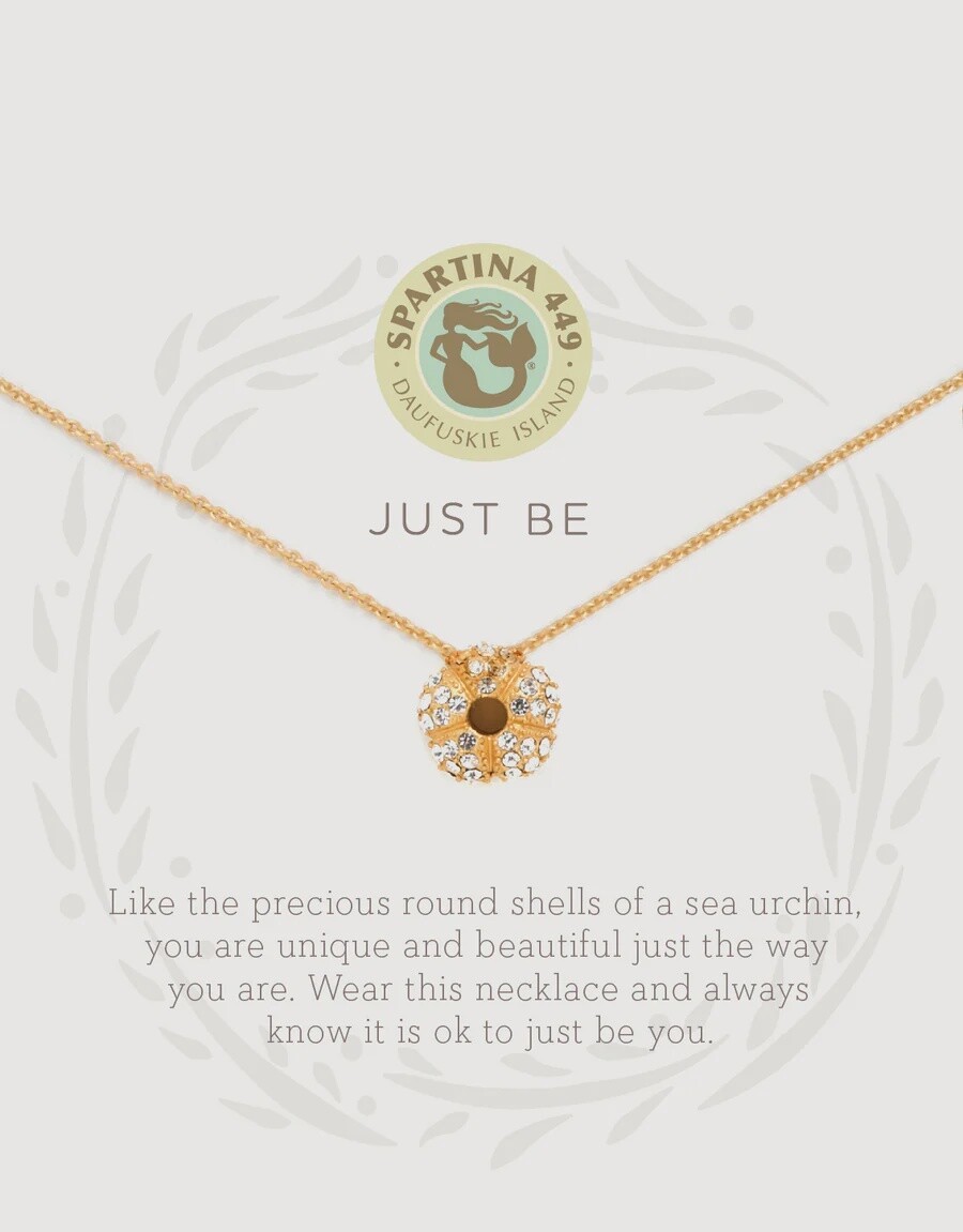 Sea La Vie Necklace Just Be/Sea Urchin, Colour: Gold