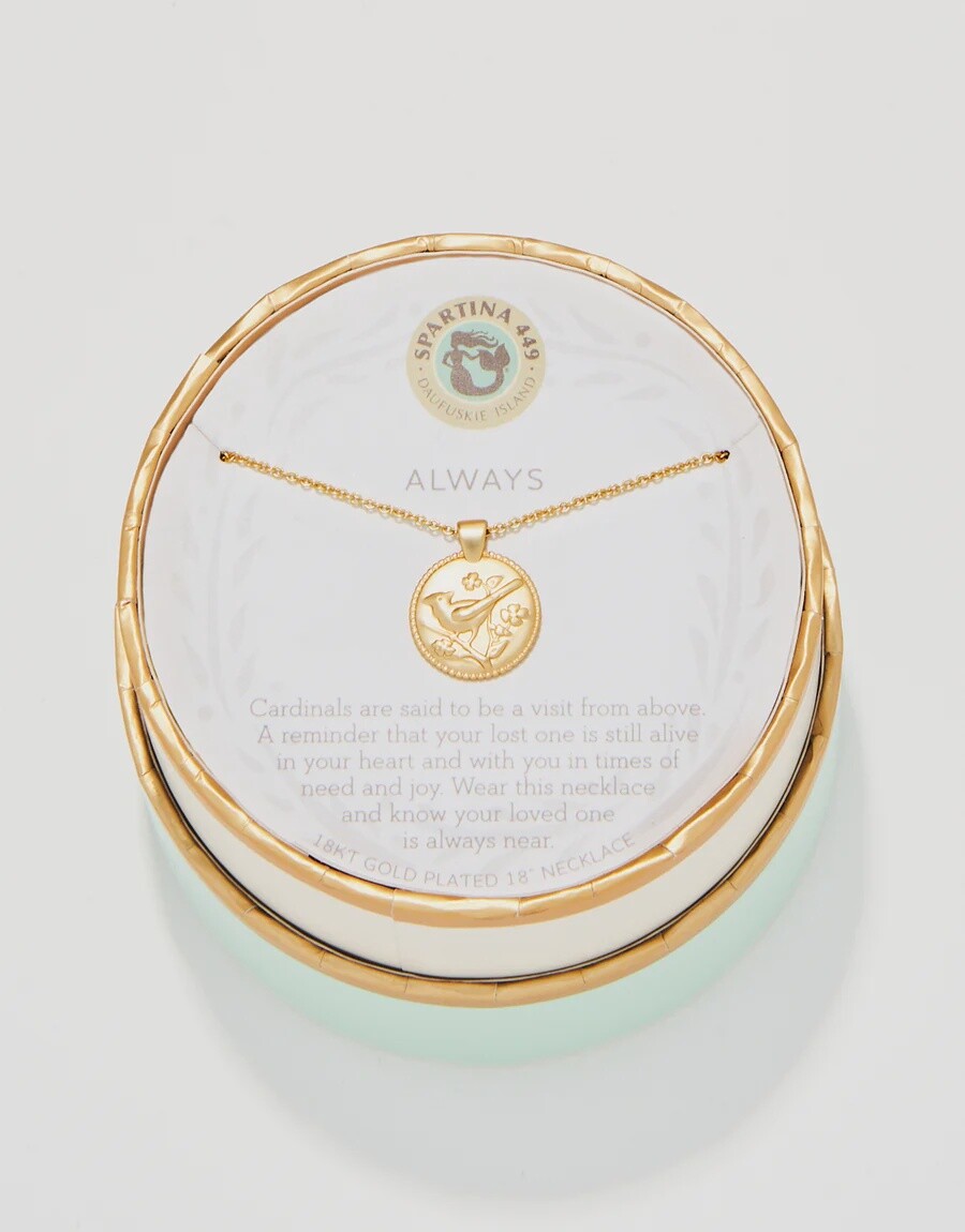 Sea La Vie Necklace Always/Cardinal, Colour: Gold