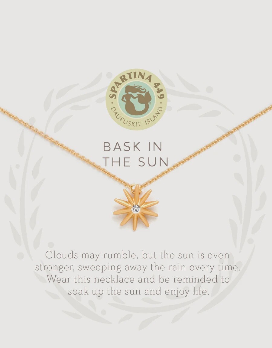 Sea La Vie Necklace Bask in the Sun, Colour: Gold