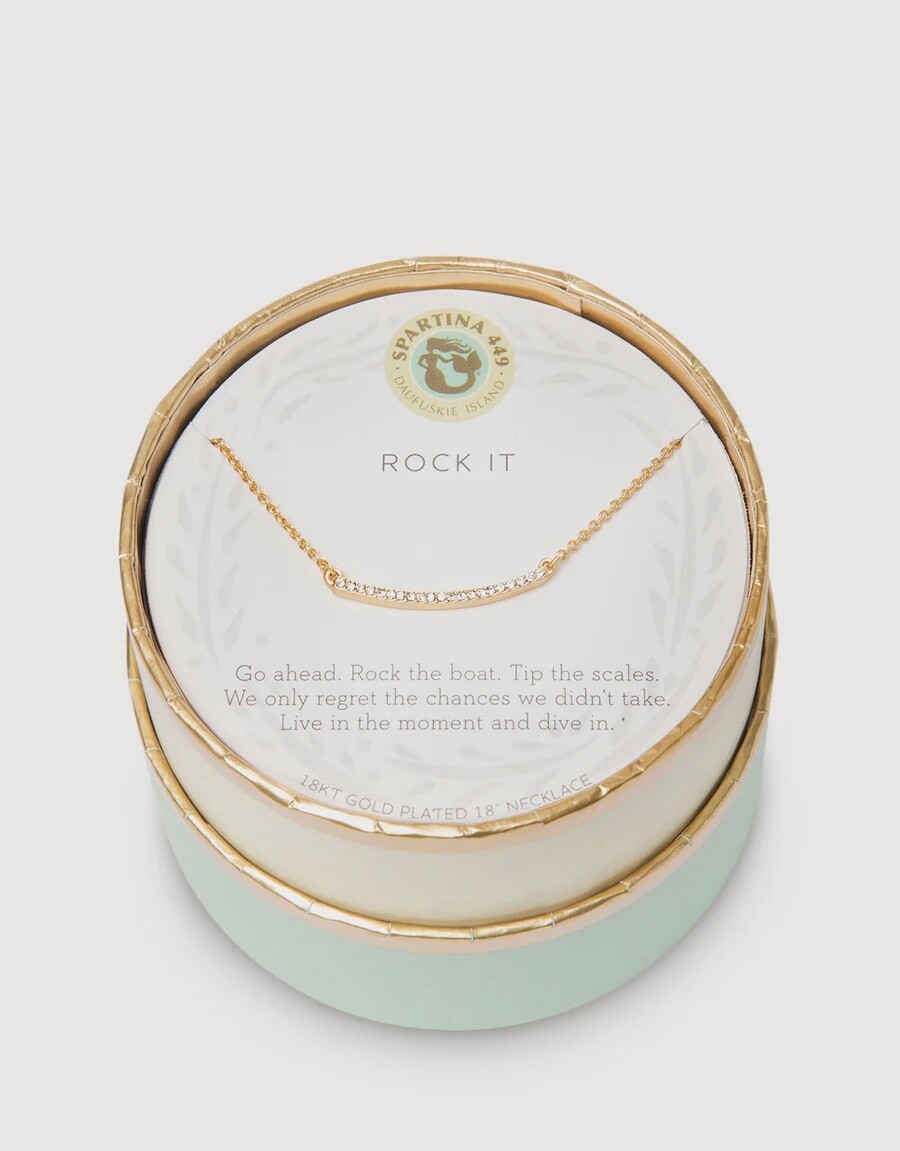 Sea La Vie Necklace Rock It/Arc, Colour: Gold
