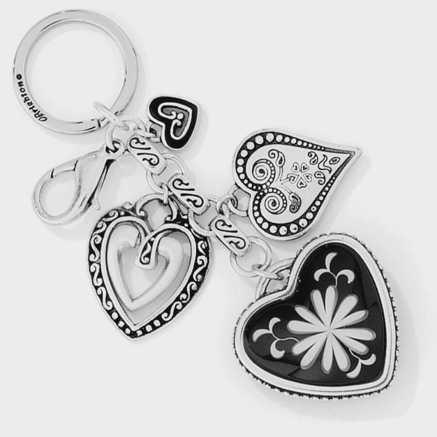 Brighton Key Fob, Description: Water Lily Handbag Charm