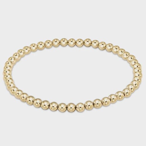 Extends - Classic Gold 4mm Bead Bracelet